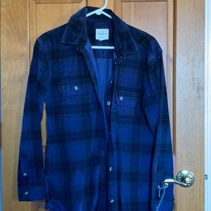 American eagle plaid shirt
